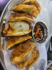 Pan fried mandu