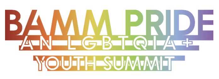 rainbow gradient logo for BAMM