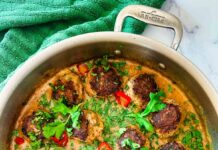 Red Curry Turkey Meatballs